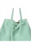 Bőr táska shopper bag Genuine Leather menta 1158